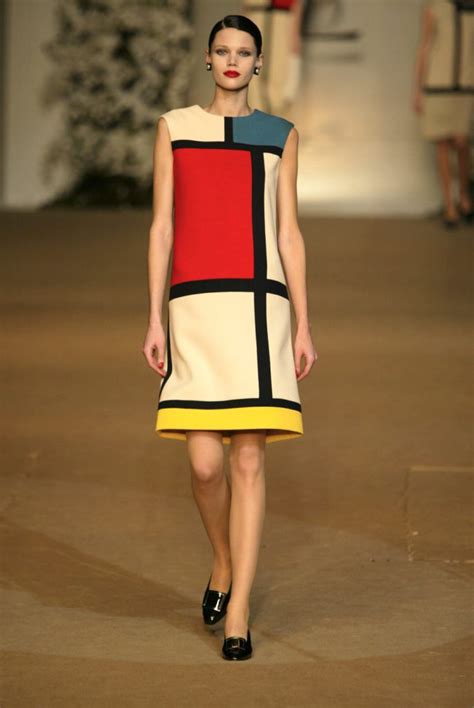 abito mondrian yves saint laurent|yves saint laurent collection.